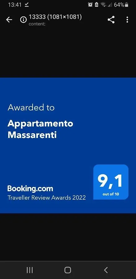Appartamento Massarenti 博洛尼亚 0*,  意大利